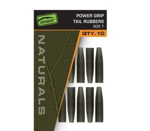 Fox Prevleky Naturals Power Grip Tail Rubbers veľ.7